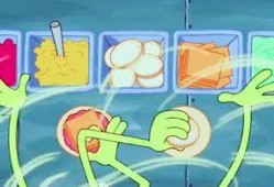 吃瓜海绵宝宝洗碗,一场欢乐的洗碗大作战